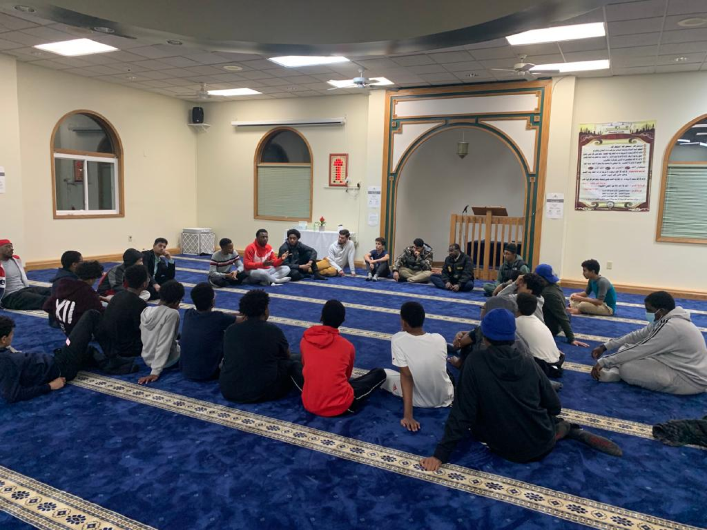 the youth in the suhbah